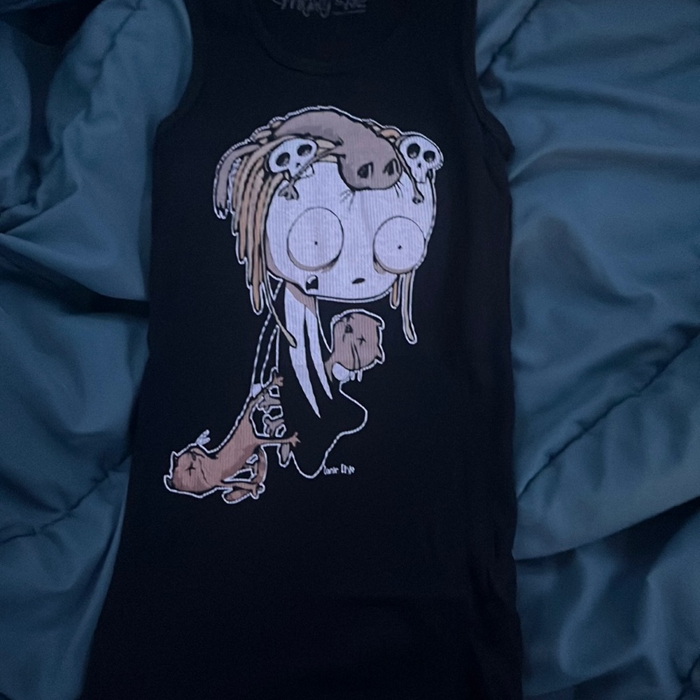 ON HOLD DO NOT BUYSuper rare 2000s Lenore cute little dead girl Roman dirge tank